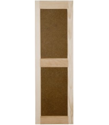 Flat Panel Wood Shutters